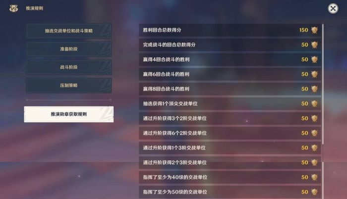 <b>原神5.2強風猛進之述演滿獎勵得分攻略|兵棋推演攻略</b>