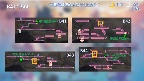 緋染天空|41～50F所有陽石路線