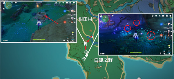 原神3.5最全鳴草收集路線