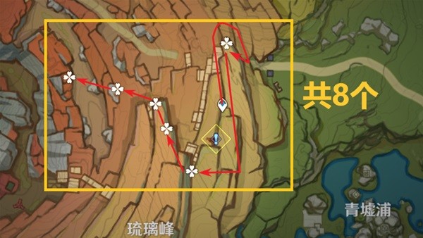 原神最全清心收集路線