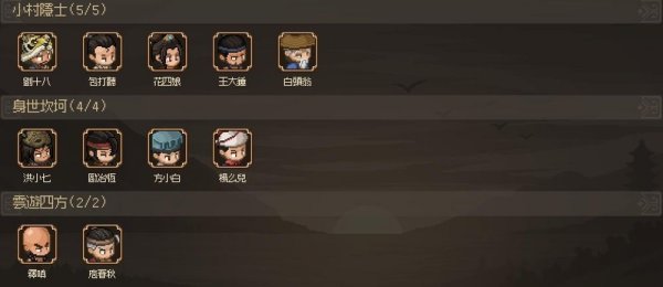 大俠立志傳|可招募夥伴大全一覽