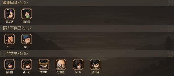 大俠立志傳|可招募夥伴大全一覽