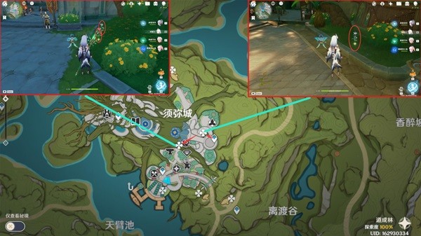 原神3.6帕蒂莎蘭采集線路一覽
