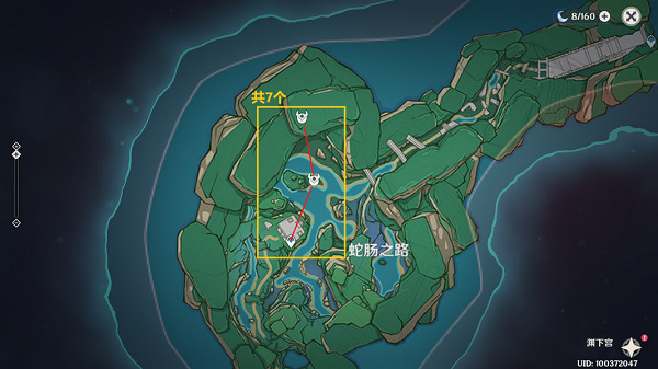 原神3.6飄浮靈采集路線分布圖