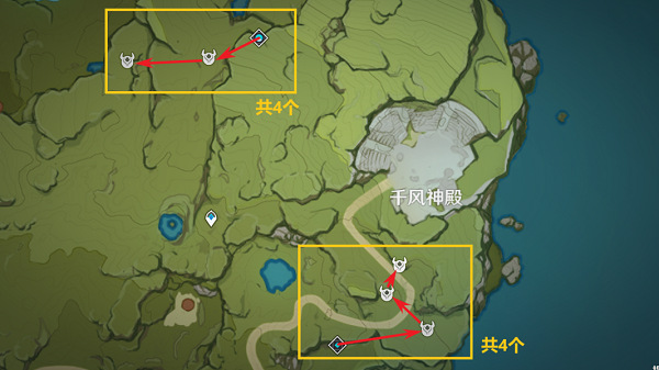 原神3.6射手丘丘人位置分佈一覽
