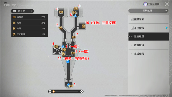 崩壞星穹鐵道|空間站黑塔寶箱收集路線一覽