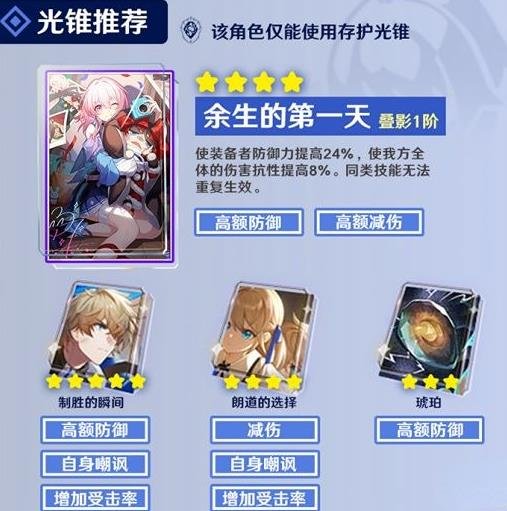 崩壞星穹鐵道|三月七玩法攻略|光錐選擇|遺器選擇