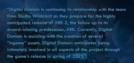 開放世界生存遊戲《方舟2》或將於2025年發售