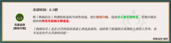 原神卡維天賦加點及技能詳解
