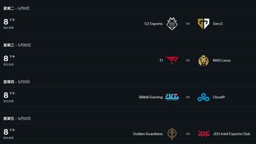 《英雄聯盟》MSI分組賽隊伍名單確定　GEN對戰G2、MAD對戰T1