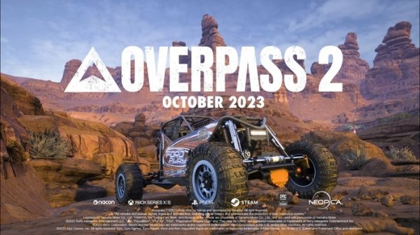越野競速模擬遊戲《Overpass 2》將於10月19日推出