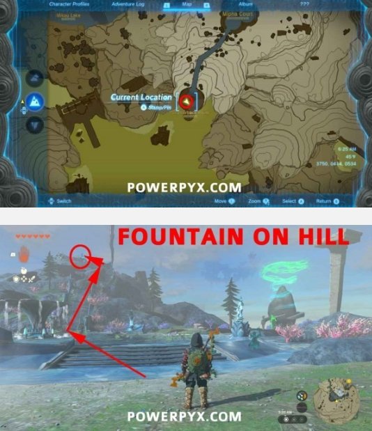 薩爾達傳說王國之淚|遠昔骨舌魚位置一覽