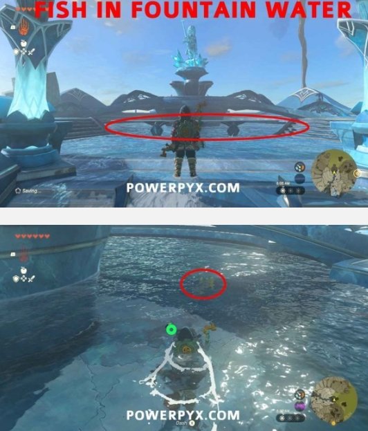 薩爾達傳說王國之淚|遠昔骨舌魚位置一覽