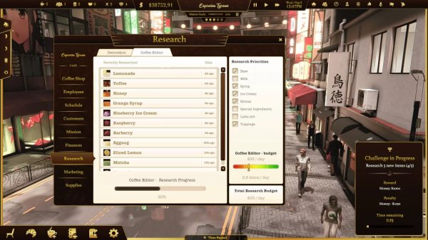 咖啡廳經營模擬遊戲《Espresso Tycoon》將於6/7於Steam推出