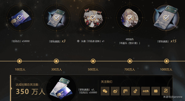 崩壞星穹鐵道|星軌通票獲取方法匯總