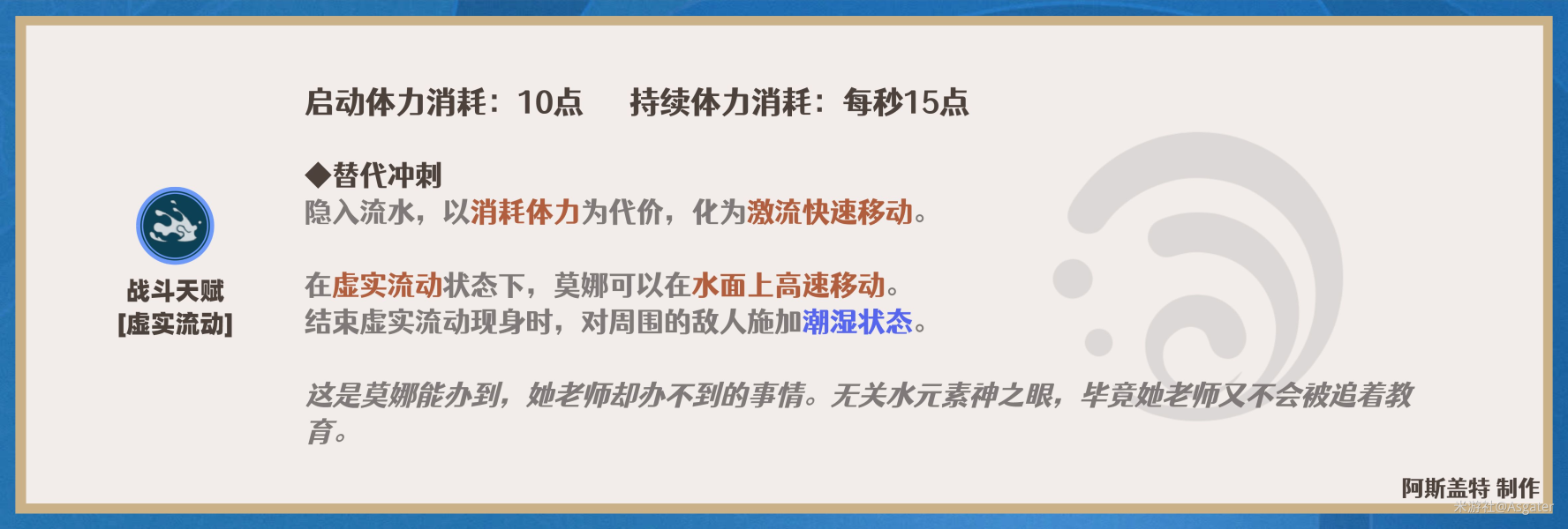 原神莫娜角色簡析|天賦簡析