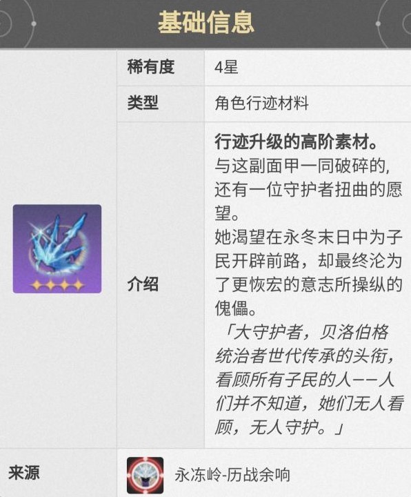 崩壞星穹鐵道布洛妮婭材料