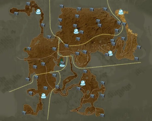 蔚藍色法則|全寶箱分布位置一例