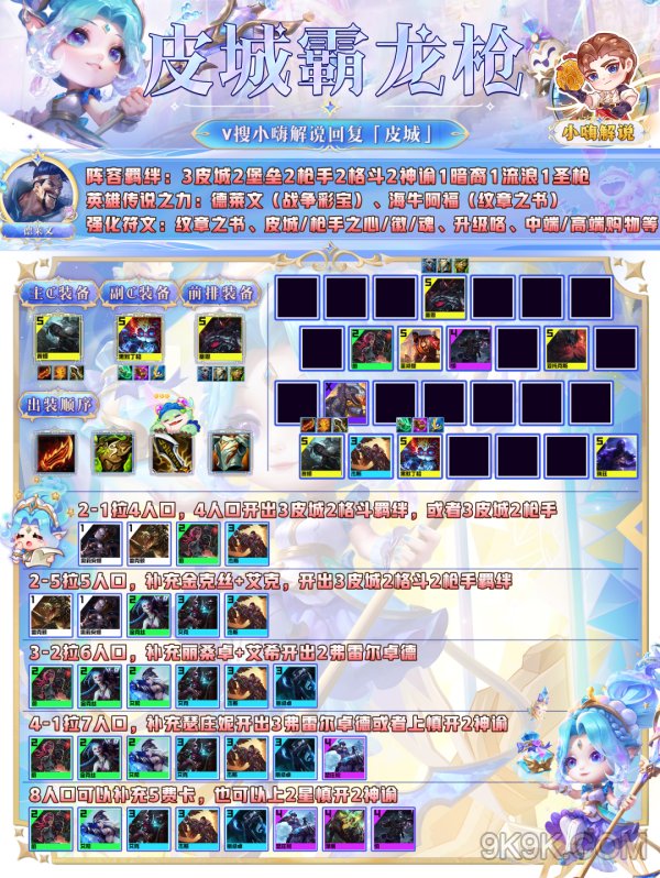 聯盟戰棋|S9陣容推薦大全一覽
