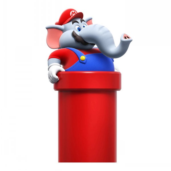 《超級馬裡奧兄弟 驚奇》角色藝術圖公開 大象馬裡奧亮相
