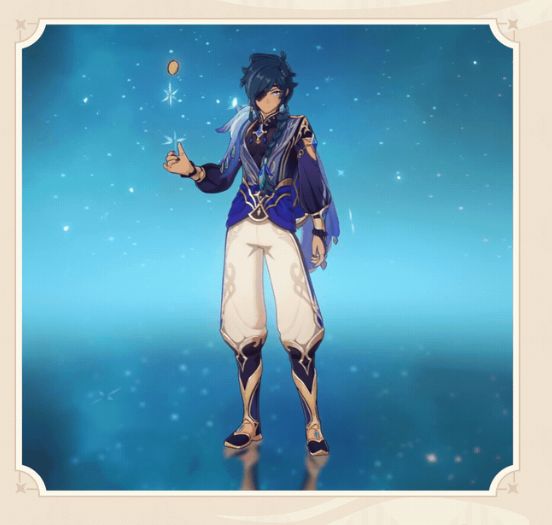 原神|凱亞新衣裝皮膚——大盜「帆影遊風」展示