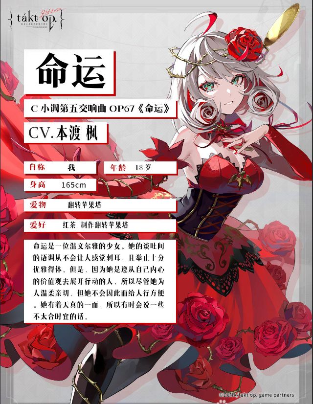 宿命迴響|全角色介紹一覽