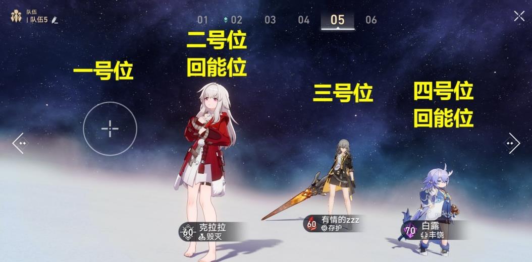 崩壞星穹鐵道角色站位推薦