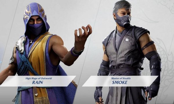 《真人快打1》遊戲官網介紹遊戲角色Rain和Smoke背景故事