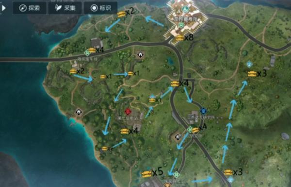 黎明覺醒|生機丘陵寶箱位置