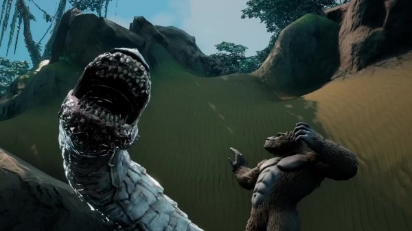 動作冒險遊戲《骷髏島：金剛崛起》面向PC/主機公布 新預告展示