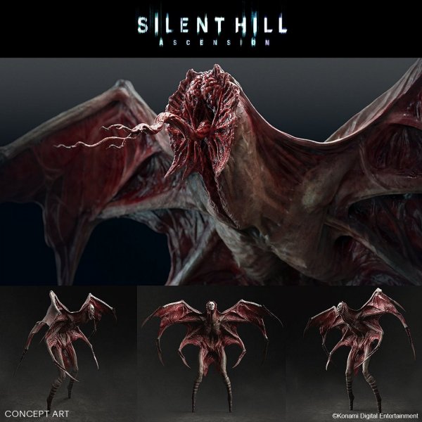 《沉默之丘：飛升》怪物設定圖公布：造型恐怖嚇人毛骨悚然