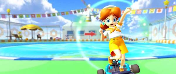 《瑪利歐賽車巡迴賽》預告舉辦「陽光巡迴賽」推出黛西（水手裝）與全新賽道等內容