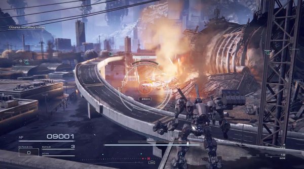 FS社發布《裝甲核心6》全新實機展示 關卡規模龐大、戰鬥炫酷