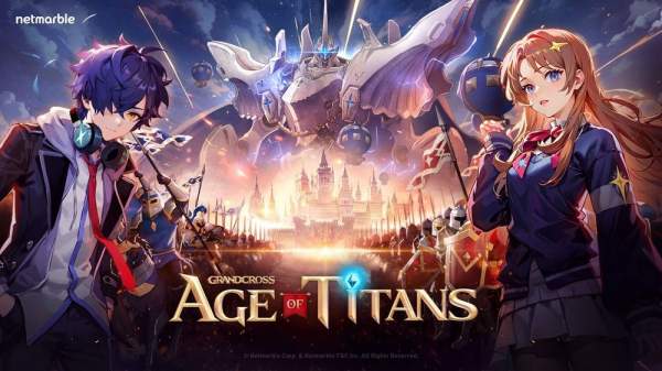 全新動畫 MMO RTS《GRAND CROSS: AGE OF TITANS》事前預約開跑 預計 8 月全球上市