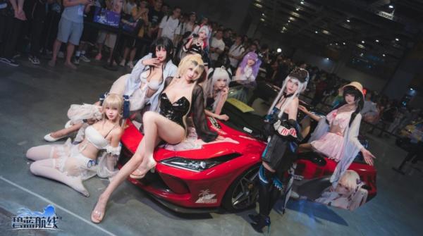 《碧藍航線》2023 ChinaJoy 展出巨大鐳射泡泡機 展場照片搶先看
