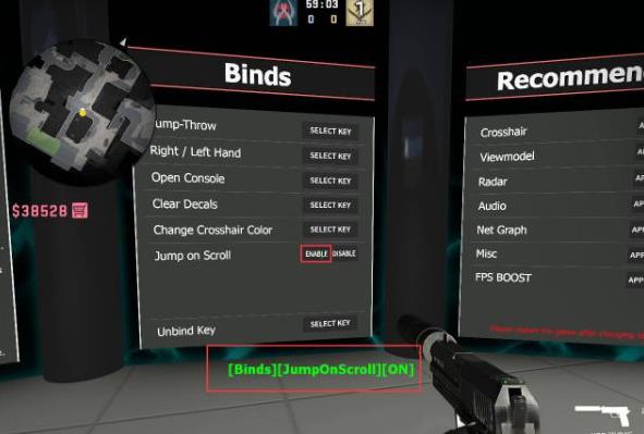 CSGO|滾輪跳設置方法