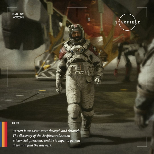 《星空》角色官方介紹：群星組織領袖和成員等