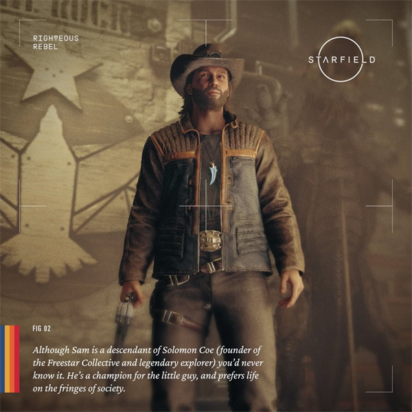 《星空》角色官方介紹：群星組織領袖和成員等