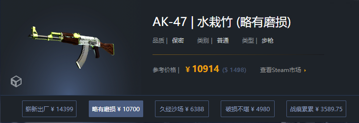 CSGO|AK47水耕價格介绍|AK47水耕开什么箱子