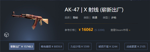 CSGO|AK47X光價格介绍|AK47X光开什么箱子