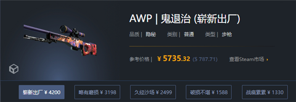 CSGO|AWP鬼退治價格介绍|AWP鬼退治用什么箱子抽