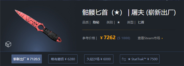 CSGO|骷髏匕首屠夫用什麼箱子抽