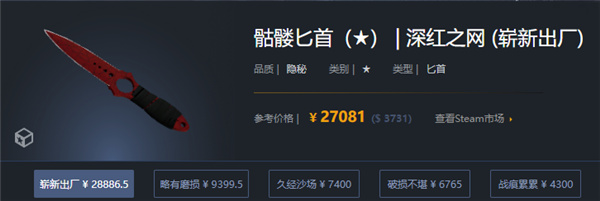 CSGO|骷髏匕首赤紅之網用什麼箱子抽