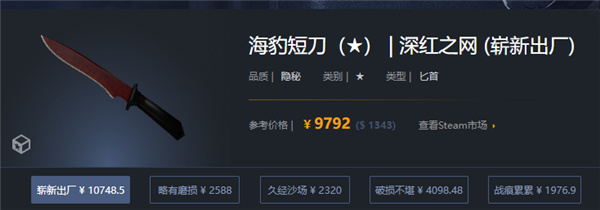 CSGO|經典軍刀赤紅之網用什麼箱子抽