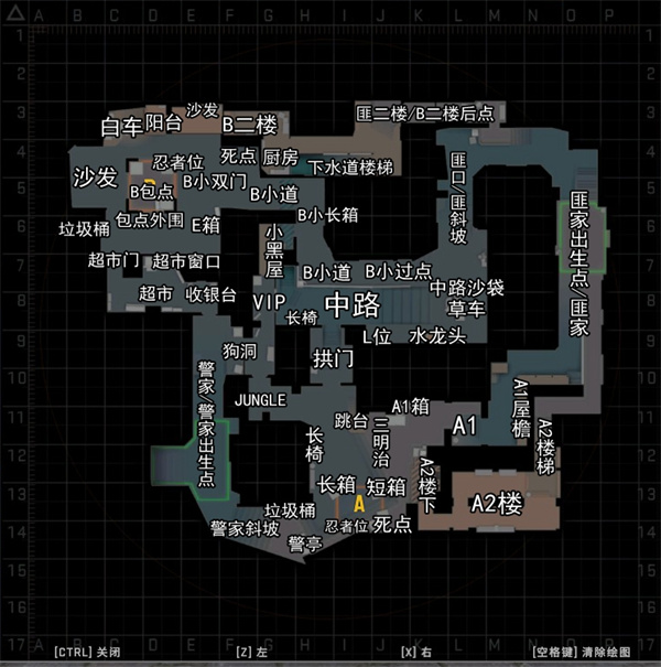 CSGO|Mirage地圖點位分享