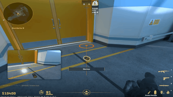 CS2|煙霧彈會影響開門的方向