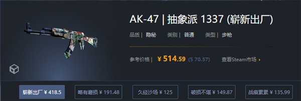 CSGO|AK47館藏遊戲菁英抽什么箱子