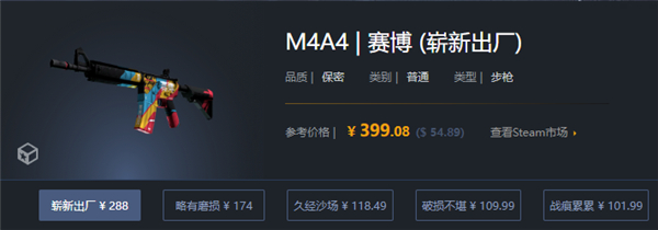 CSGO|M4A4賽博防護價格介紹|M4A4賽博防護抽什么箱子
