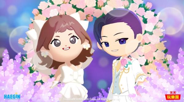 《天天玩樂園》進行秋季大型改版,追加甜甜蜜蜜的情侶系統