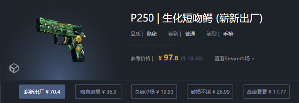 CSGO|P250生化短吻鱷抽什麼箱子